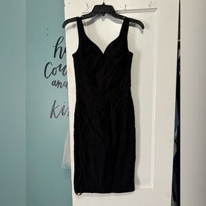 Grace Karin Black Sleeveless Body Con Dress S Small